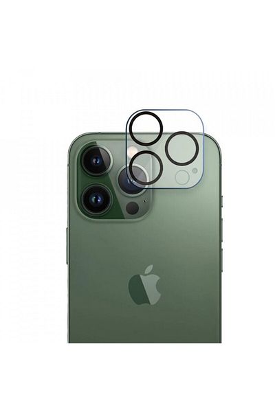 Lito Film for iPhone 13 Pro / iPhone 13 Pro Max - Lito S+ Camera Glass Protector - Black/Transparent