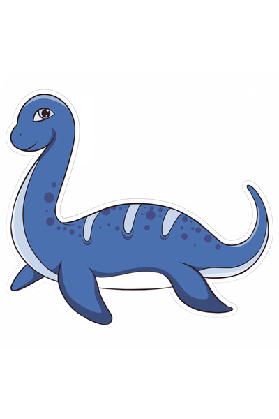 INOVATIX Set de 8 piese, autocolant dinozaur Apatosaurus, INOVATIX®. 6 cm