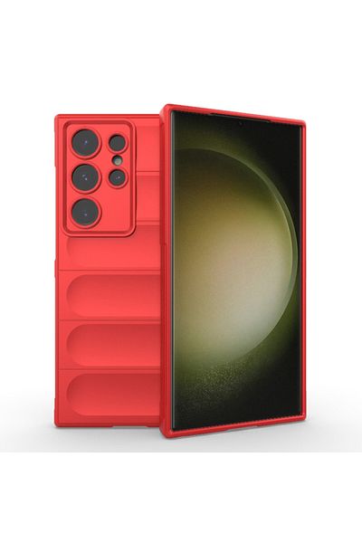Techsuit Case for Samsung Galaxy S23 Ultra - Techsuit Magic Shield - Red