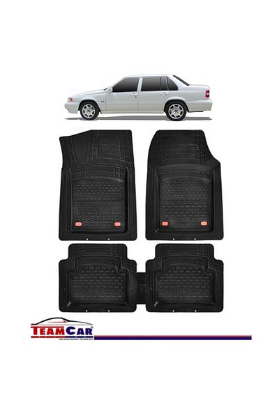 TEAMCAR Covorașe auto tip tavă ® compatibile cu Volvo S90 Mk1 (1996–1998) - Sedan