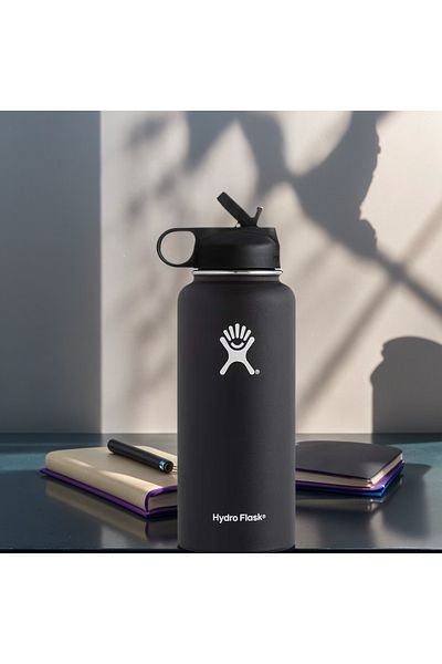 fulina Sports Flask,Water Bottles,stay cold for 24 hours,Designed for convenience, Flex Straw Cap