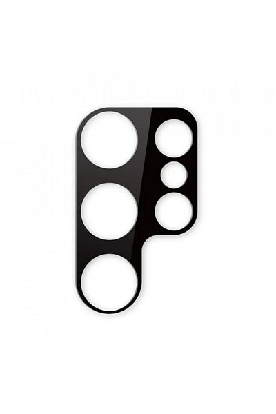 Techsuit Camera Film for Samsung Galaxy S24 Ultra - Techsuit Full Camera Glass - Black