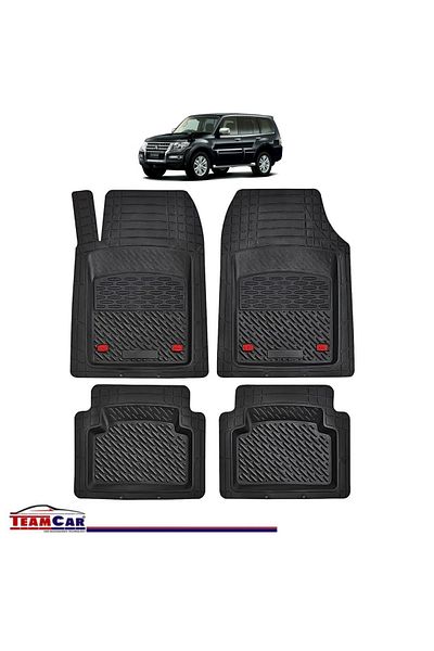 TEAMCAR Covorașe auto tip tavă compatibile cu Mitsubishi Pajero IV (2006–2021) - SUV