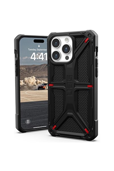 UAG Θήκη iPhone 15 Pro Max - Monarch - Μαύρο Κέβλαρ