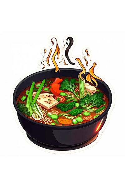 INOVATIX Σετ 8 τεμαχίων, Αυτοκόλλητο μπολ με ζεστή σούπα λαχανικών, INOVATIX®...