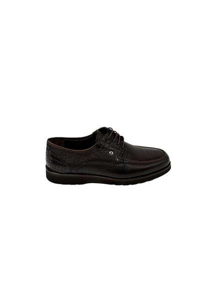 Pierre Cardin 63532 S Ανδρικά Δερμάτινα Παπούτσια Καφέ
