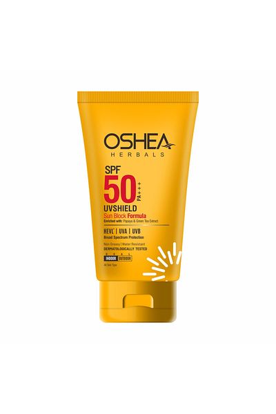 Oshea Herbals UV Shield Sun Block Formula SPF 50 120 g