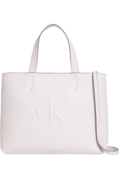 Calvin Klein Women Wind Chime Sculpted Mini Ew Tote Bag