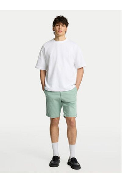 Selected Homme Pantaloni scurți din material pentru bărbați 16092329 verzi