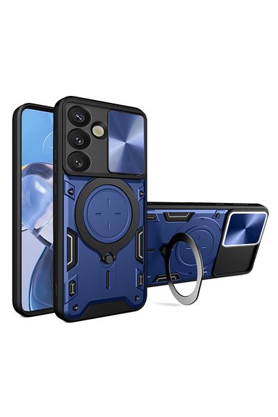 Techsuit Husă pentru Samsung Galaxy S25 Plus - Techsuit CamGuard Pro - Albastră