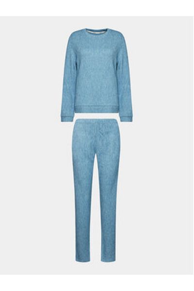 Selmark Pijamale pentru femei P6473 albastre