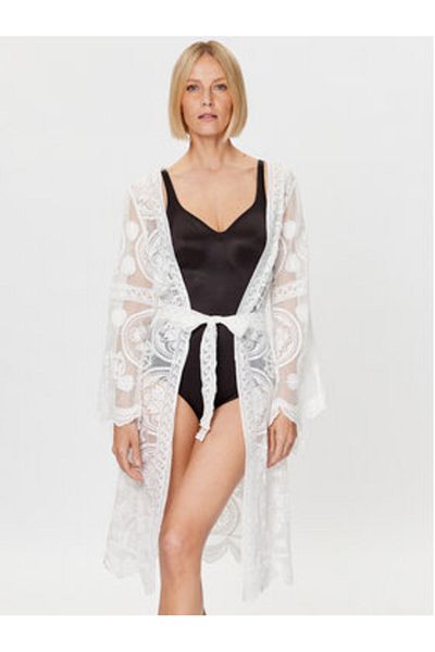Selmark Women's Kimono BC072 White