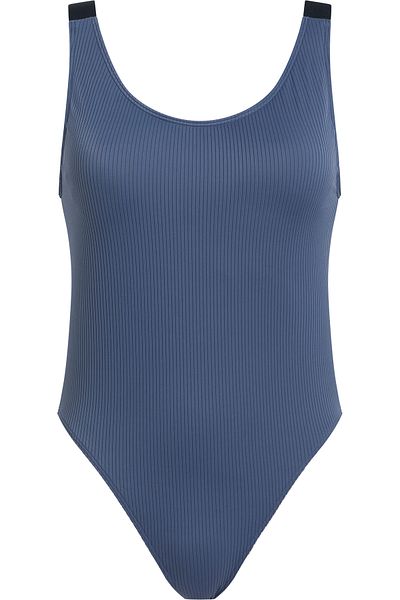 Calvin Klein Women Grisaille Scoop Back One Piece Swimsuit