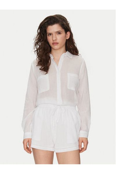Seafolly Cămașă de damă 55428-TO Albă