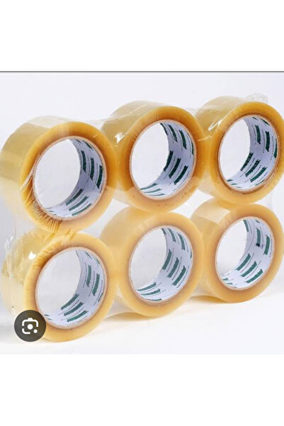 osso plastik Şeffaf Koli Bantı 6 Adet 100 Mt