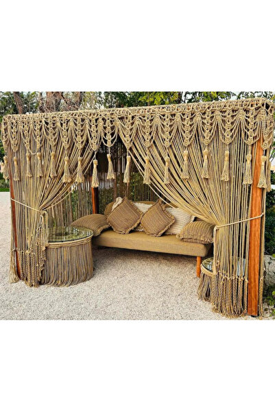 EdaTasarım Makrome Perde Beach / Giriş Dekor Tasarım Perde
