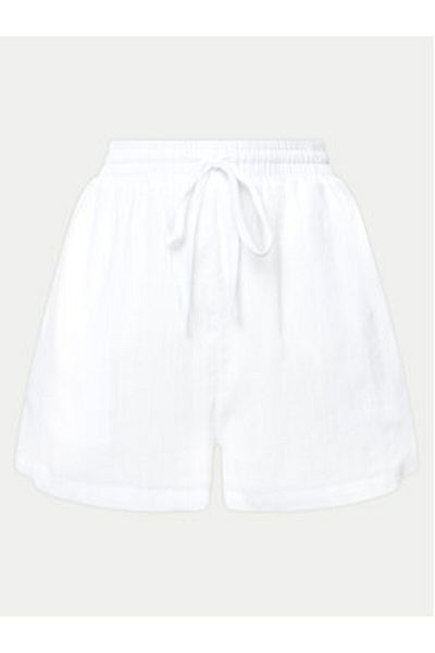 Seafolly Women's Fabric Shorts 55429-SH White