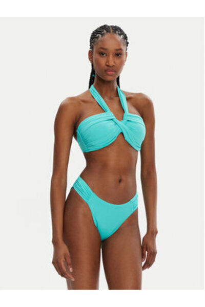 Seafolly Sutien de bikini pentru femei 33816-942 turcoaz