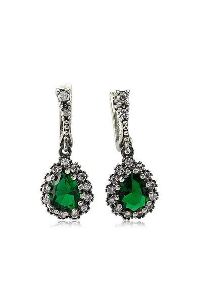 norsary Silver Hürrem Sultan Earrings