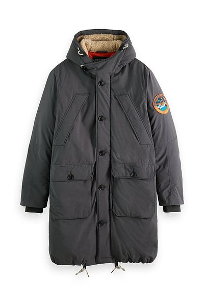 Scotch & Soda scotch soda Men's Parka 169114 Gray
