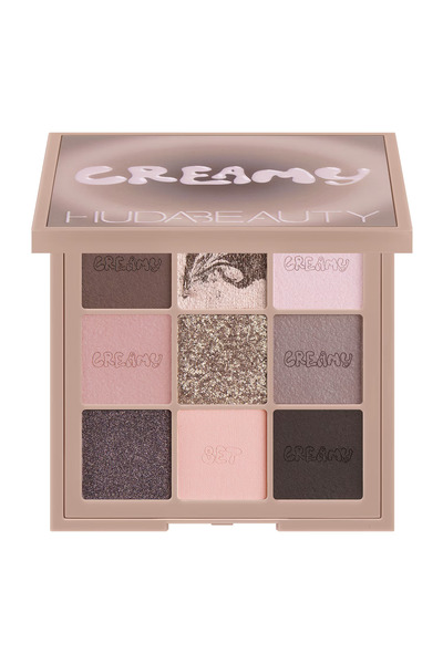 Huda Beauty Far Paleti-yüksek pigmentli toz metalik, mermer görünümlü ve krem...