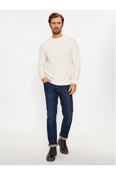 Pepe Jeans Men's Sweater PM702378 Ecru