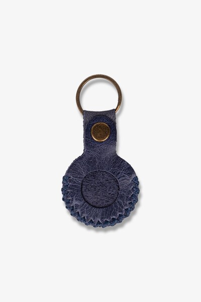Getto Deri Airtag Genuine Leather Keychain