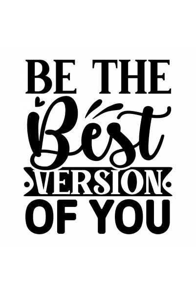 INOVATIX Set de 8 piese, Autocolant Fii cea mai bună versiune a ta, INOVATIX®...