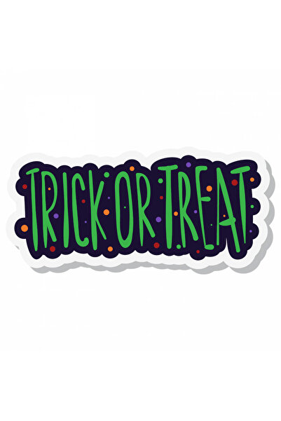 INOVATIX Σετ 8 τεμαχίων, αυτοκόλλητο Halloween Trick or Treat, INOVATIX®. 6 εκ.