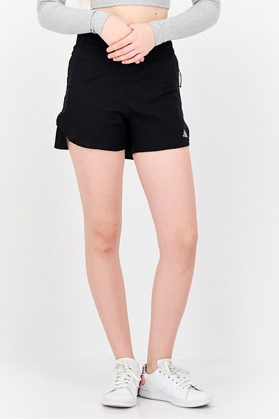 adidas Women Sportswear Fit 4 Inseam Training Shorts, Black