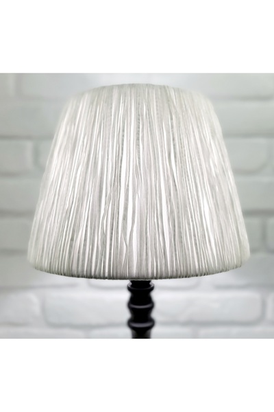 Decodelight Black Rustic Classic Metal Leg Handmade Rope and Paper Knitted Ha...