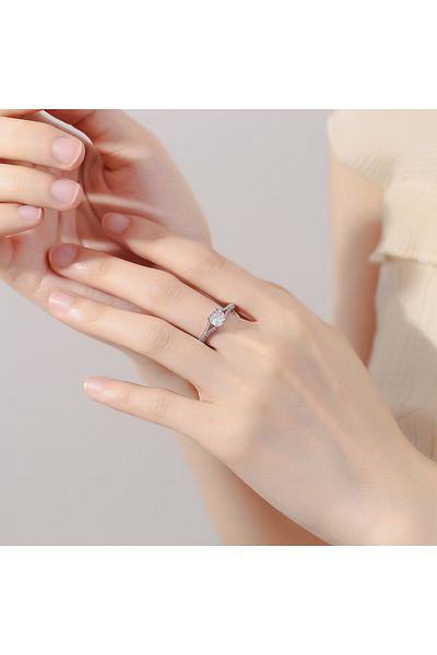 delis Inel Argint 925, Jw889, Model Elegant, Placat Cu Rodiu