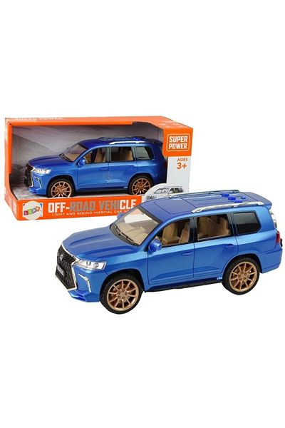 Ceren Oyuncak Ceren Ctoys Blue Lexos Sound and Light Model Car 8094-1