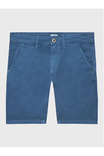 Pepe Jeans Pantaloni scurți din material textil pentru băieți PB800726C75 albaștri