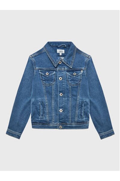 Pepe Jeans Pantaloni scurți de blugi pentru fete PG401046JR7 albaștri