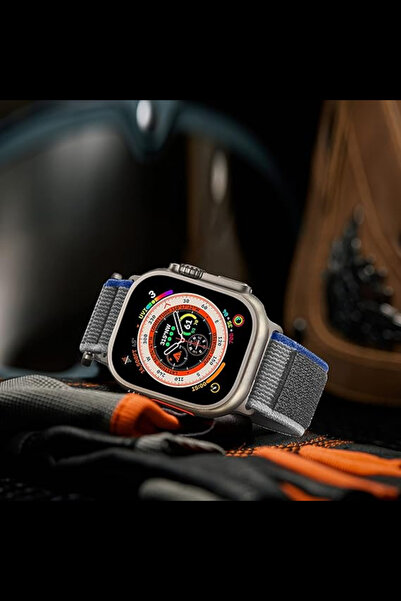 PSGT Apple Watch Uyumlu Seri 1/2/3/4/5/6/se/7/8/9 - 38/40/41mm - S10(42MM) Kordon Trail 38