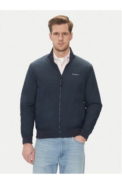 Pepe Jeans Men's Bomber Jacket PM403108 Navy Blue
