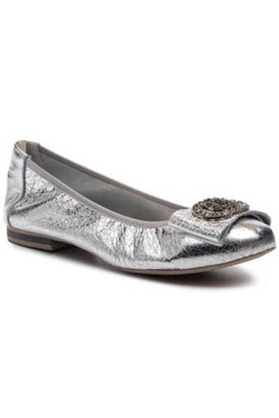 R.Polanski r polanski women's ballerinas 943 silver