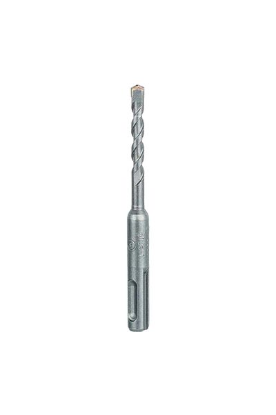 Bosch SDS Plus-1 Break-Resistant U-Shaped Metal Hammer Drill Bit Grey