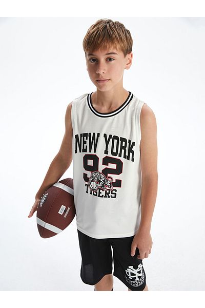 LC Waikiki Loose Fit Licensed Boys' Tank Top and Shorts