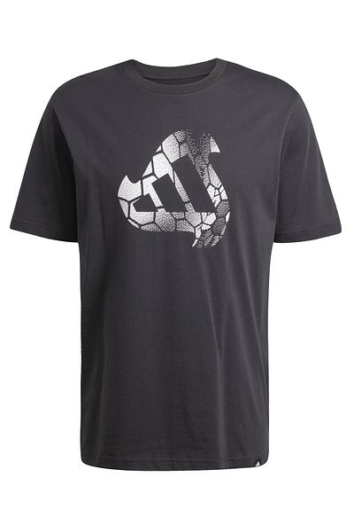 adidas M C Hot Q1 Tee Men's Casual T-Shirt Black
