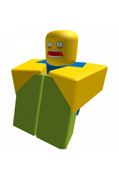 INOVATIX Set de 8 piese, autocolant Roblox Scared Noob, INOVATIX®. 6 cm