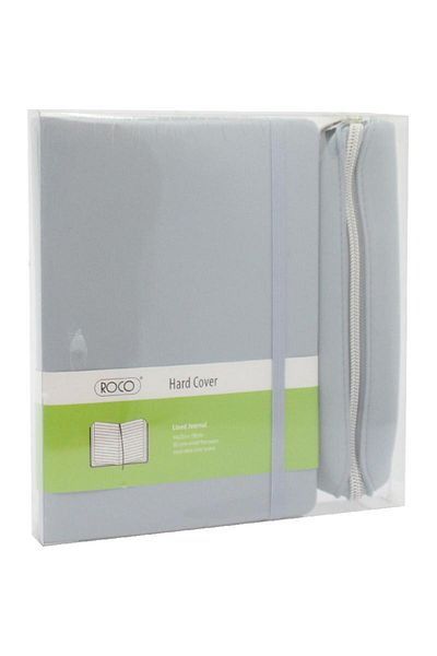 Roco Journal Stationery Set 2 Items Grey