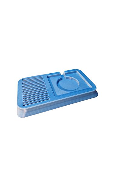 3DONE MODELS 3D holder for Yoto Player and cards, blue ice