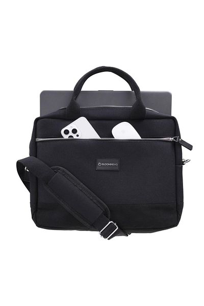 BloominBag Deep Black 15-16 Inch Laptop / MacBook Bag