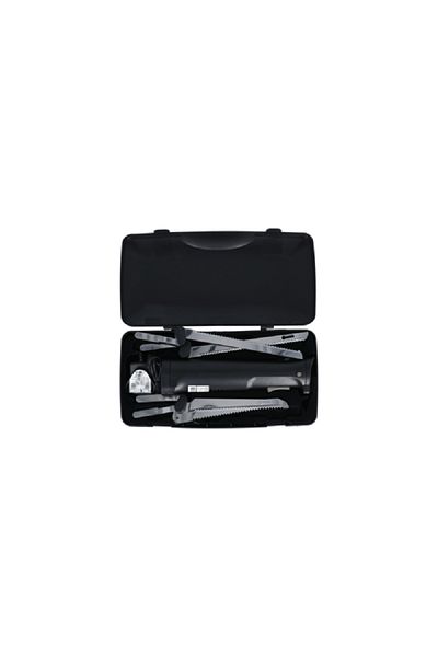 HOMİX 7.4V Battery Powered Rechargeable Durable Electric Knife Black and Silver