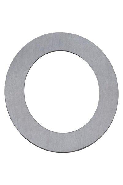 Roco حرف "O" فضي ذاتي اللصق بلمسة نهائية من الفينيل الفاخر