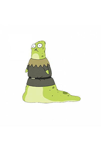 INOVATIX Set de 8 piese, autocolant Rick și Morty cu mutant verde, INOVATIX®....