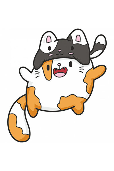 INOVATIX Set de 8 piese, cuțite pentru pisici Sticker Small și Alita, INOVATI...