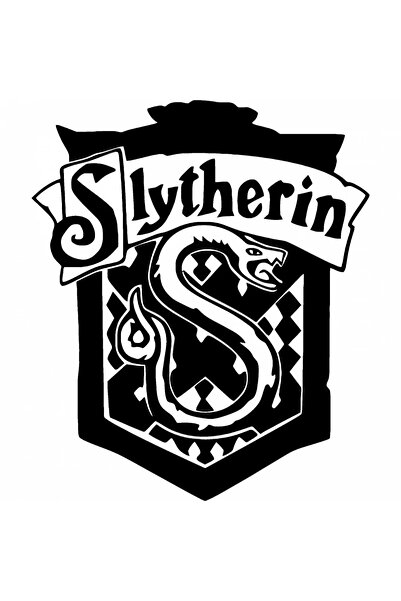 INOVATIX Σετ 8 τεμαχίων, Αυτοκόλλητο Σλίθεριν Χάρι Πότερ, INOVATIX®. 6 εκ.